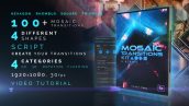 دانلود اسکریپت افترافکت Mosaic Transitions Kit ساخت ترانزیشن 7