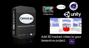 اسکریپت افترافکت واقعیت مجازی Canvas 360 Pro