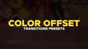 دانلود پریست پریمیر ترنزیشن رنگی Offset Color Transitions